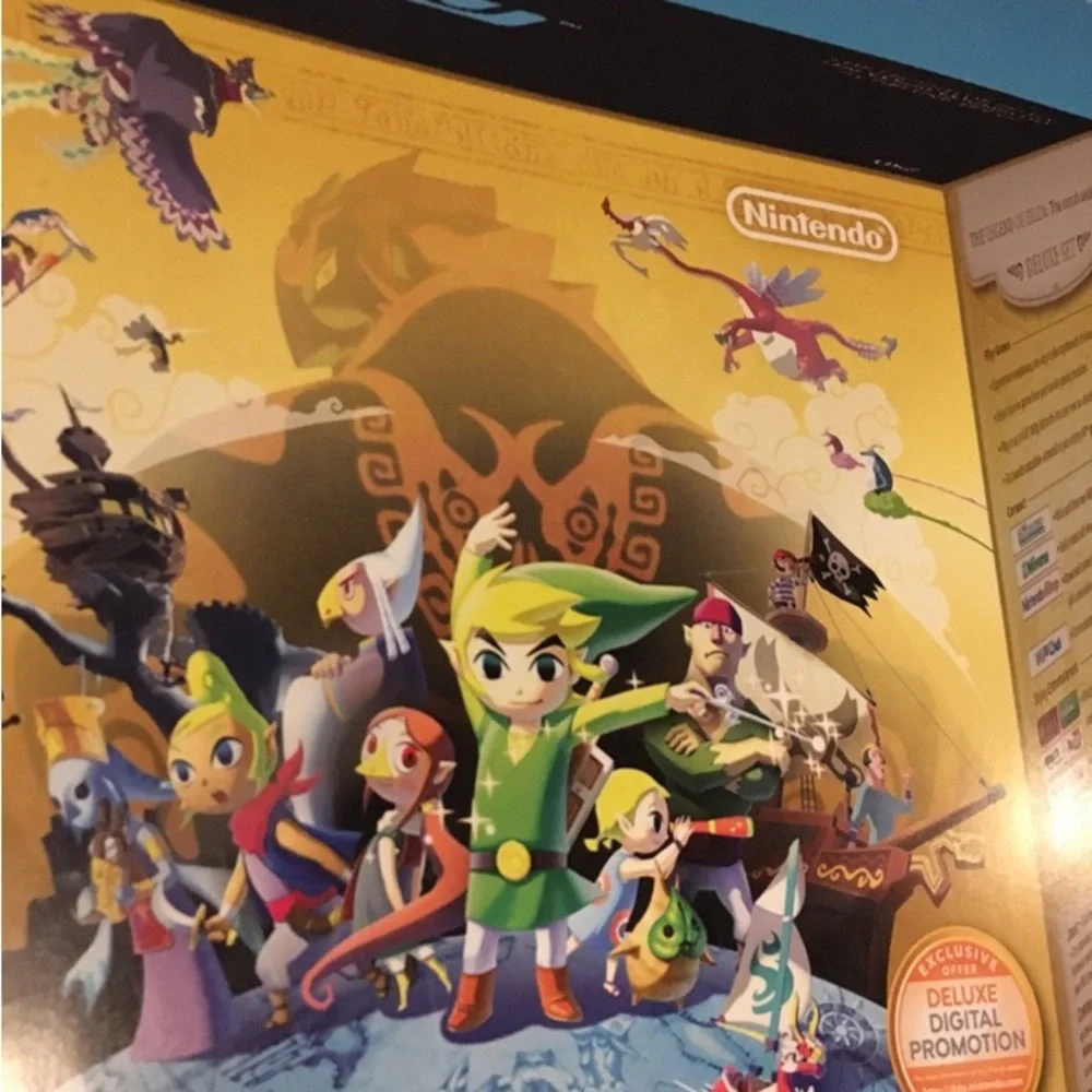 Nintendo Zelda Promotional poster used condition but in good shape